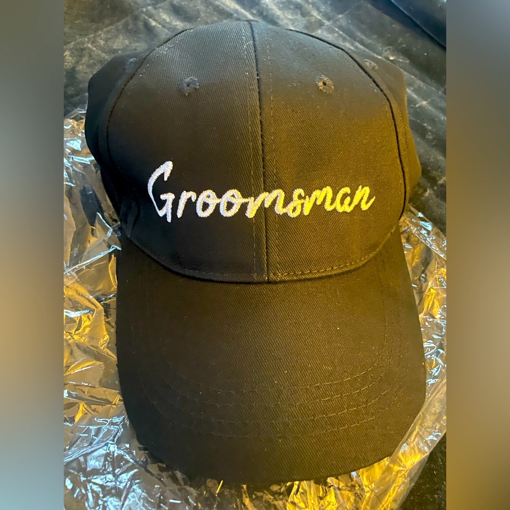 Groomsman hat